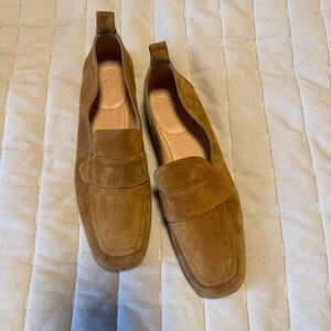 JCrew Brown Suede Leather Loafers NWOT
